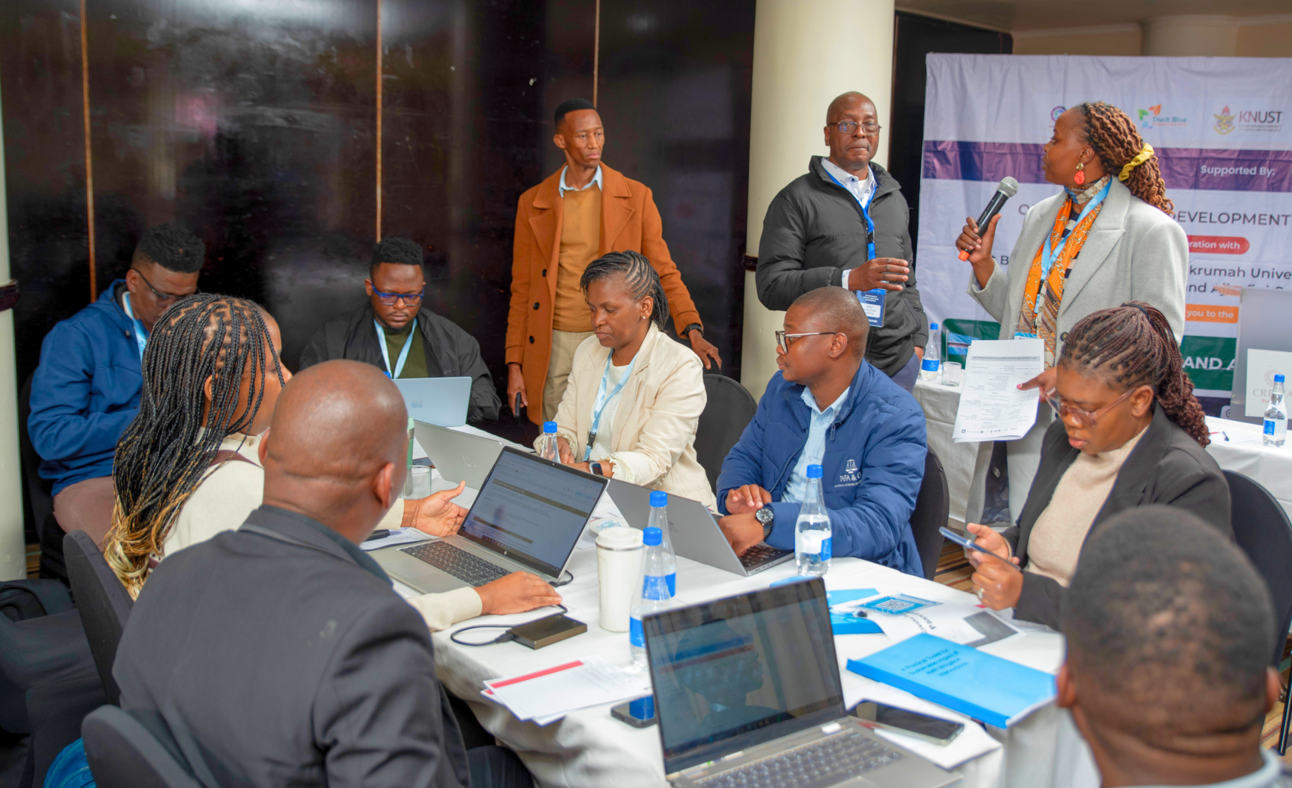 Participants during the Sustainable Impact onboarding workshop in Botswana